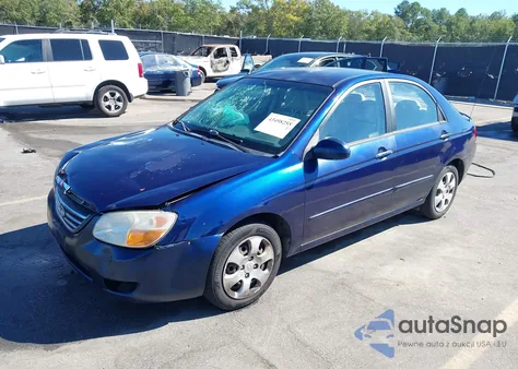 2008 Kia Spectra Ex из США, поврежденный, VIN KNAFE121985520247